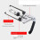 Universal Overhead Valve Spring Remover Compressor Stem Engine Seal Keeper Tool No-Removal Pressure-Type Pliers 3
