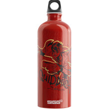 - Aluminium Water Bottle - Traveller Quidditch - Climate Neutral Certified - Suitable For Carbonated Beverages - Leakproof - Lightweight - BPA Free -