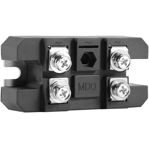 Black Single-Phase Diode Bridge Rectifier 150A Amp High Power 1600V 1