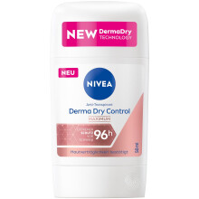 DermaDry Control Anti Transpirant Deo Stick, Anti-Transpirant for 96h Extreme Protection from Sweat, Gentle Deodorant for a Soft and Smooth Feel on