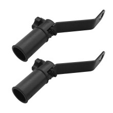 2 Pcs Motorcycle Rearview Mirror Extension 10MM Rearview Mirror Clamp Multiple Function Mount Bracket Mirror Riser Extension Adapter for Motorcycle