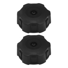 2 Pieces Inner Diameter 40mm Motorcycle Fuel Tank Cap Black Plastic Fuel Filler Gas Cap Compatible with 50CC 70CC 90CC 110CC 125CC ATV Quad 4 Wheeler