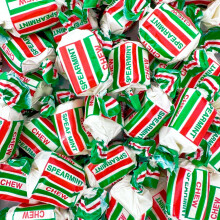 Spearmint Chews Sweets - 1 Kilo Bulk Bag - 1KG - Assorted Sweet Pick and Mix for Parties, Gifts, and Sharing.