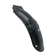 Motorcycle Rear Mudguard Fender for Cafe Racer Scrambler Street Bike Roadster Project | Stainless Steel in Black | UNIVERSAL (Rear Mudguard Fender