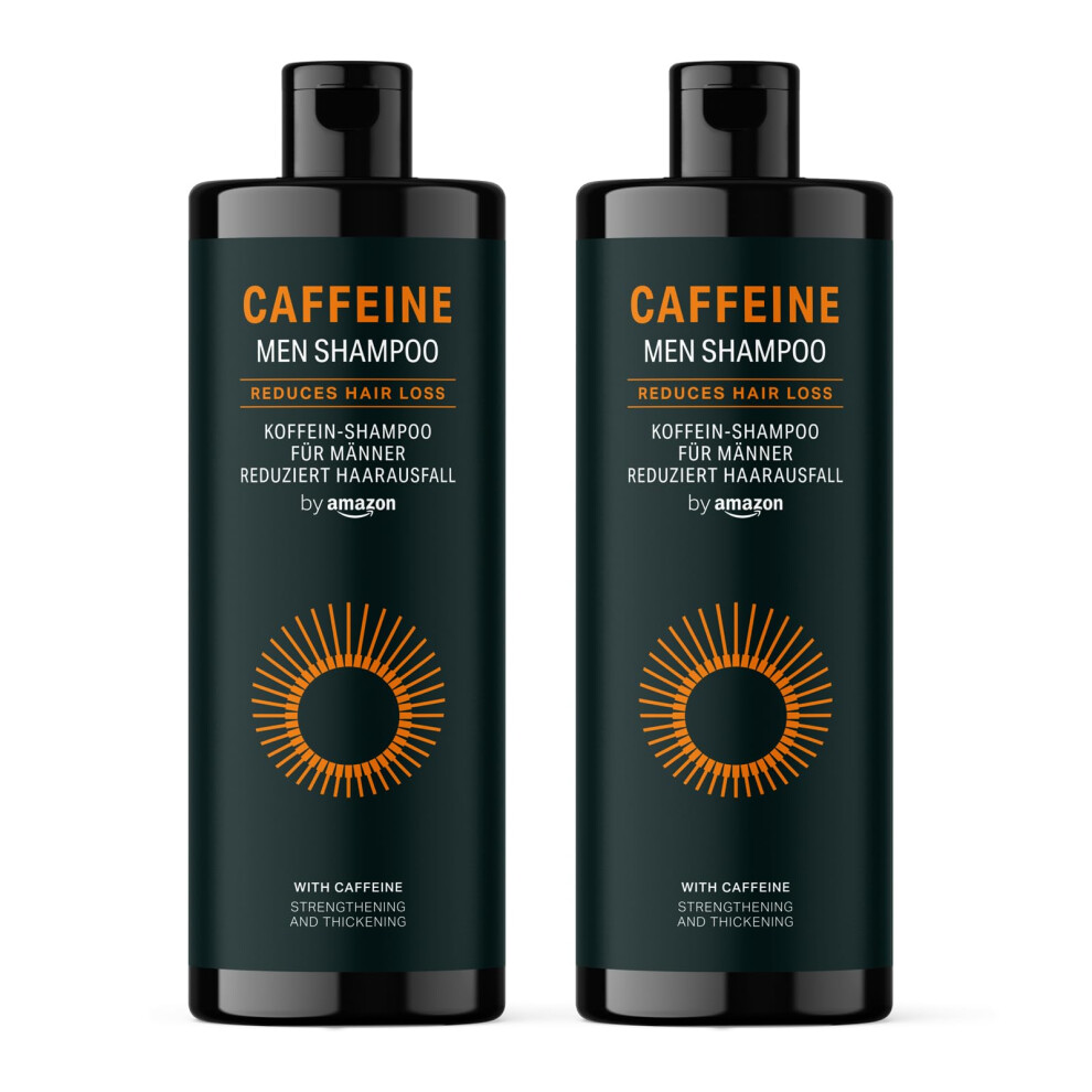 By Amazon MenâS Caffeine Shampoo, 2 X 400 Ml - Image 3