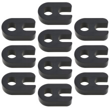 10PCS Valve Core Remover Compatible with Presta Valve 17.7x11.7x4.8mm Presta Valve Core Removal Tool for Mountain Bikes Road Bikes Folding Bikes Black