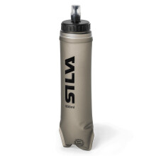 Soft Flask 500ml for Running Vest - Running Flask with Self-Sealing Nozzle - Light Gray Shaded Made of TPU - Free from BPA, Phthalates and PVC - Soft