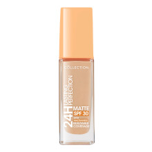 Cosmetics Lasting Perfection Matte Foundation, Full Coverage, Anti-Ageing Effect, 24 Hour Wear, SPF 30, Contains Niacinamide, 27ml, Beige Neutral