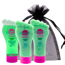 Foot Soak, Scrub & Lotion Set – Foot Care Gift Set for Dry, Tired Feet | Exfoliating Foot Spa Kit for Feet Soak, Scrub & Pedicure Treatment | Home