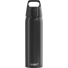- Aluminum Water Bottle - WMB One Black - ClimatePartner Certified - Suitable for Carbonated Beverages - Leakproof & Lightweight - BPA Free - Black -
