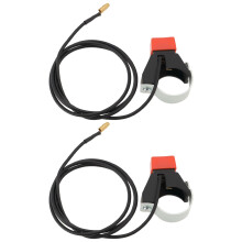 2Pcs Kill Switch Button Motorcycle Kill Switch 22 mm Handlebar Kill Switch with Cable for 47CC/49CC Mini Moto Quad, Dirt Bikes, Race Bike