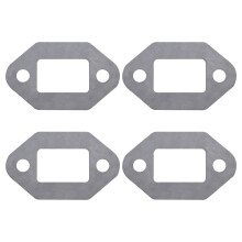 4Pcs Motorcycle Exhaust Gasket Exhaust Pipe Interface Gasket GAS38 for 49CC Mini Off-Road Vehicle Mini Motorcycle 38mm Grey