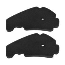 2pcs Air Filter Sponge Replacement Part 829258 Compatible with Aprilia Compatible with Gilera Compatible with Piaggio Beverly 125 200 250 300 400 500
