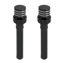 2pcs Black Motocross Breather Hose Motorcycle Fuel Tank Breather Vent Hose Compatible with MX Compatible with Enduro Compatible with Trials