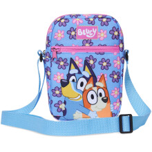 Handbag for Girls Cute Cross Body Bag with Adjustable Strap for Shopping Days Out Holiday Gifts for Girls (Bluey Flower)