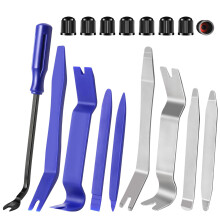 Auto Trim Removal Tool Kit, Wetado 17 Pcs Auto Car Trim Tool Set Plastic Pry Tool Kit for Car, Clip, Audio, Dashboards, Door Panel Window Molding