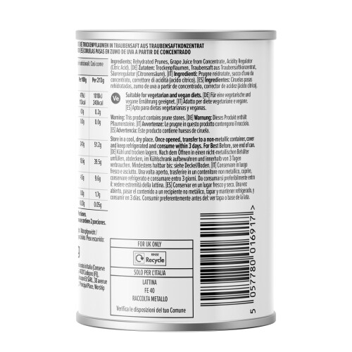 Prunes In Fruit Juice, 425g 2