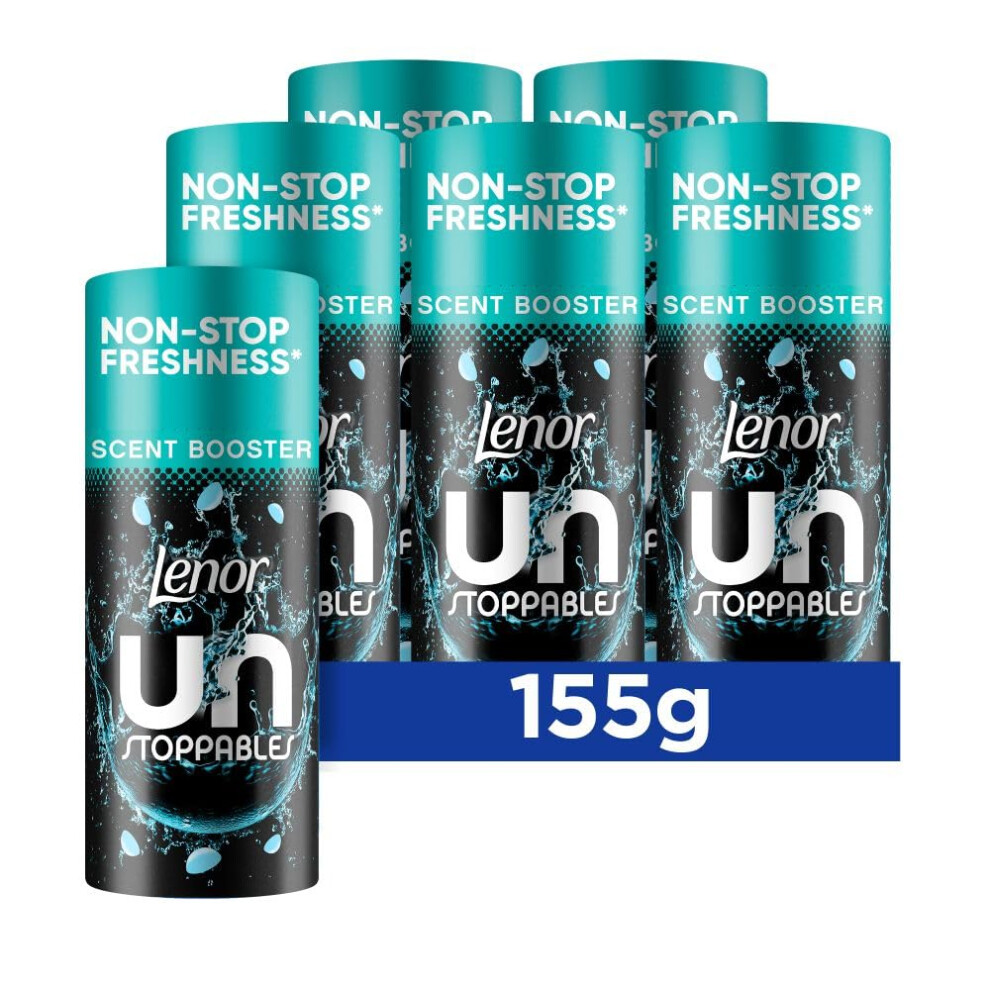 Lenor Unstoppables Fresh, 6 Packs x 155g - Scent 1 g (Pack of 6), Blue - Image 3