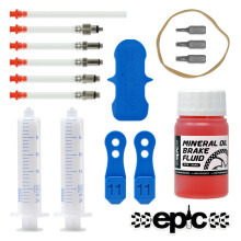 Bleed Kit for Clarks Brakes & Mineral Oil | Fits M2, Clout, CRS, React & Sync | Exclusive 2-Piston & 4-Piston Bleed Block Set (100ml Mineral Oil)