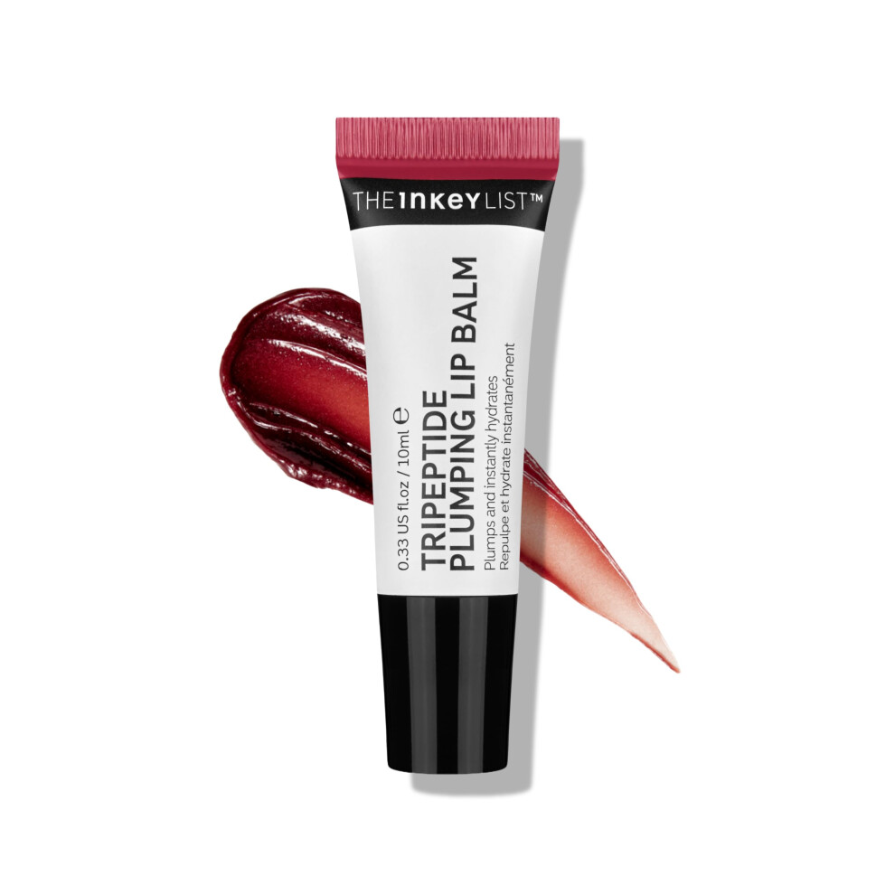 The Inkey List Tripeptide Plumping Lip Balm Berry 10Ml - Image 5