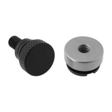 1 Set Motorcycle Seat Bolt Rear Fender Seat Assembly Nut Compatible with H-arley Black