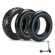 80/65-6 Off Road Tyre with 2 Pcs Inner Tube,10x3.0 Inflatable Inner Tube Outer Tyre,255 * 80 Off Road Tires Pneumatic Tires Accessory for Electric