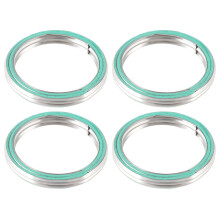 4Pcs Motorcycle Exhaust Gasket 36x29x5mm Compatible with Peugeot 2T Motor Scooter