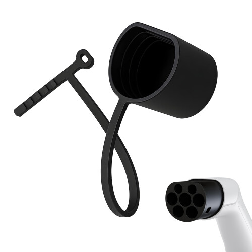 Protective Cap Charging Cable Type 2 Station Side - Dust Protection and Protection Against Damage - Universally Compatible - Protective Cap EV Plug