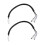 2pcs Motorcycle LED Indicator Adapter Cable Harness Compatible with DUCATI 1