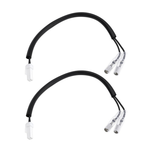 2pcs Motorcycle LED Indicator Adapter Cable Harness Compatible with DUCATI