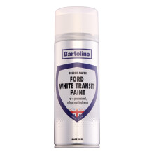 Ford White Transit Paint 400ml – Colour Matched Spray for Ford Diamond White – Touch Up Paint for Scratches, Chips and Nicks – Quick Drying,