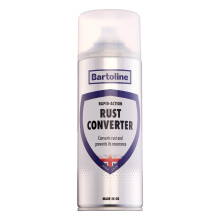 Rust Converter 400ml – Rapid Acting Rust Neutralizer and Converter Spray Self-Priming for Ferrous Metals Ideal for Automotive, Tools, Garden