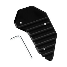 Kickstand Enlarger Plate Aluminum Side Stand Extension Pad Compatible with BMW R1200RS R1200R 2015–2016
