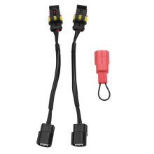 3Pcs Fog Light Adaptor Harness and SCS Coding Plug Compatible with Honda CRF1100L Africa Twin