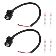 2Pcs Fog Light Adaptor Connector Harness with Terminals Compatible with Honda NC750x 2023+