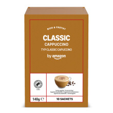 Cappuccino Sachet, Medium Roast, 10 * 14g 10 Pack- Rainforest Alliance Certified