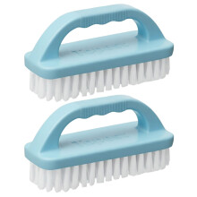 2 Pack Multifunctional Heavy Duty Scrub Brush | Comfortable to Hold and Use | Sturdy Cleaning Brush for Bathroom, Tiles, Floor, Sink, Shoe, Floor etc.