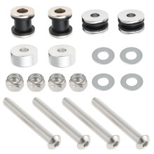 Motorcycle Docking Hardware Kit Compatible with Har-ley Softail 1984-2017