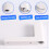 Door Closer for Light Interior Doors - No Drilling, No Screws, Adjustable Closing Force 4