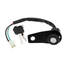 Motorcycle Ignition Switch Key Lock Compatible with 50-150cc Off-Road Motorcycles ATVs and Quads with 8.3cm Bracket