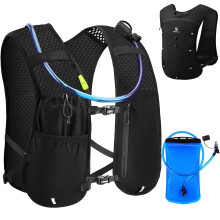 Running Vest Women, Lightweight Hydration Vest Mens, Breathable Running Backpack Gifts for Trail Running, Marathon, Cycling, Hiking, Skiing