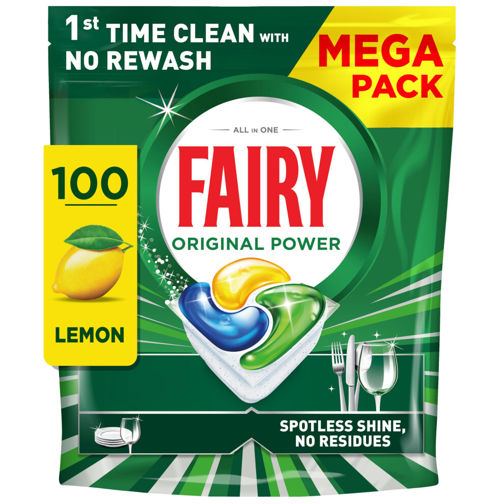 Fairy Original Power Dishwasher Tablets - All-in-One - Image 5