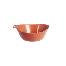 Ellipse Reusable Bowl for Camping, Travel & Outdoor - Rust Orange