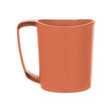 Ellipse Reusable Big Mug for Camping, Travel & Outdoor - Rust Orange