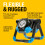 Ring 400 Lumen Battery Operated Floodlight, Work Light With Long Operating Time - Compact & Lightweight 3