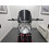 Motorcycle Flyscreen Windshield Windscreen Deflector | Universal | BLACK Screen for 5 '' - 8 '' (13cm to 20cm) Headlights 3