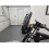 Motorcycle Flyscreen Windshield Windscreen Deflector | Universal | BLACK Screen for 5 '' - 8 '' (13cm to 20cm) Headlights 6