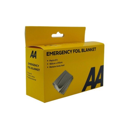 Emergency Foil Blanket (pack of 4) 1