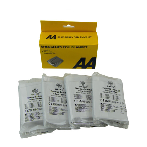 Emergency Foil Blanket (pack of 4) 2