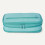 Large Capacity Pencil Case with Durable Zipper, Multi-Compartment, Cyan Mild 3